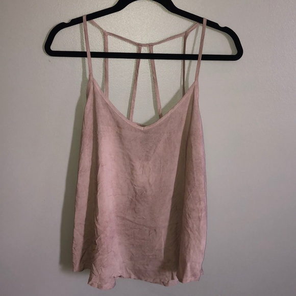 Windsor Tops - windsor taupe strappy tank top